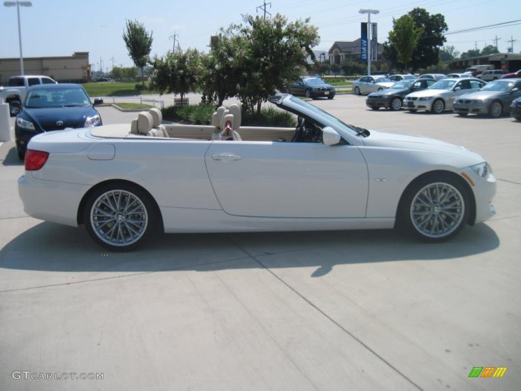 2011 3 Series 335i Convertible - Alpine White / Cream Beige photo #4
