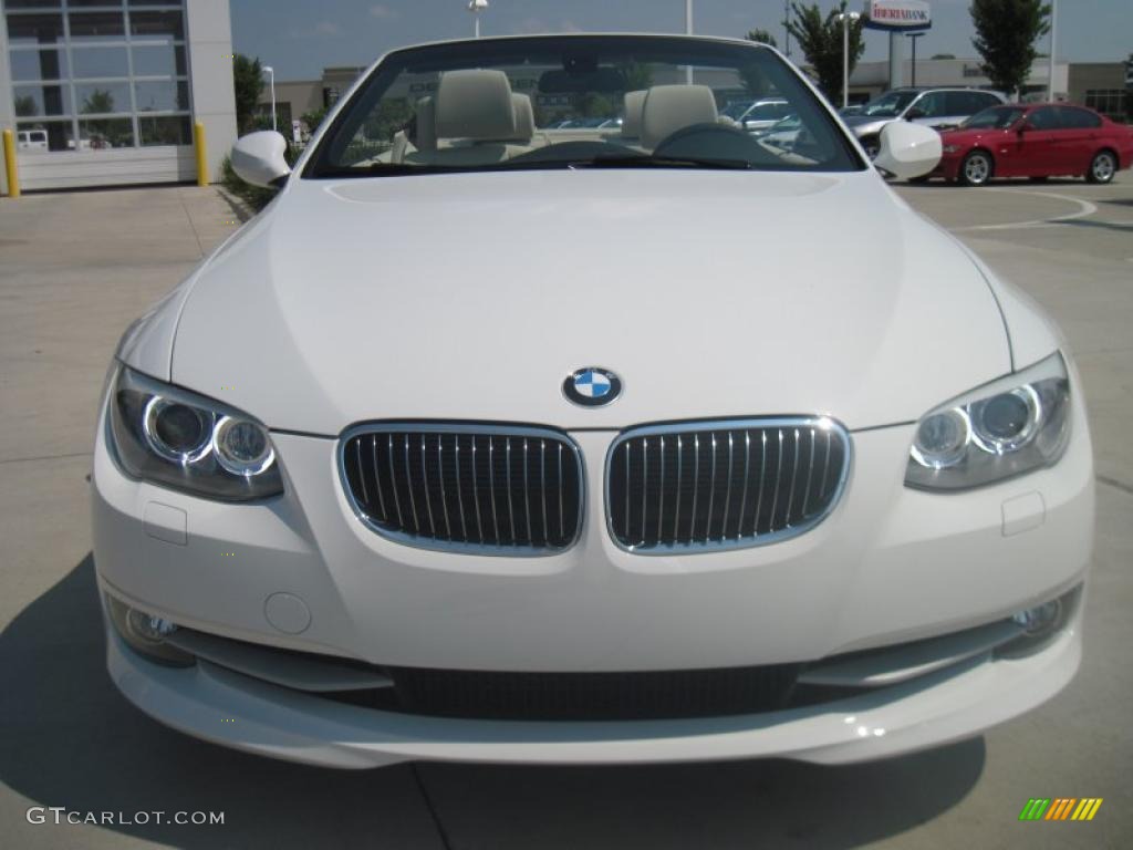 2011 3 Series 335i Convertible - Alpine White / Cream Beige photo #5