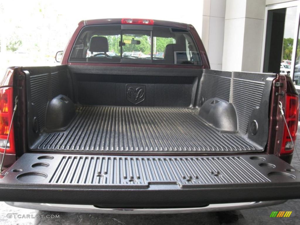 2005 Ram 1500 ST Regular Cab - Deep Molten Red Pearl / Dark Slate Gray photo #4