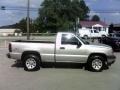 2006 Silver Birch Metallic Chevrolet Silverado 1500 Work Truck Regular Cab 4x4  photo #4