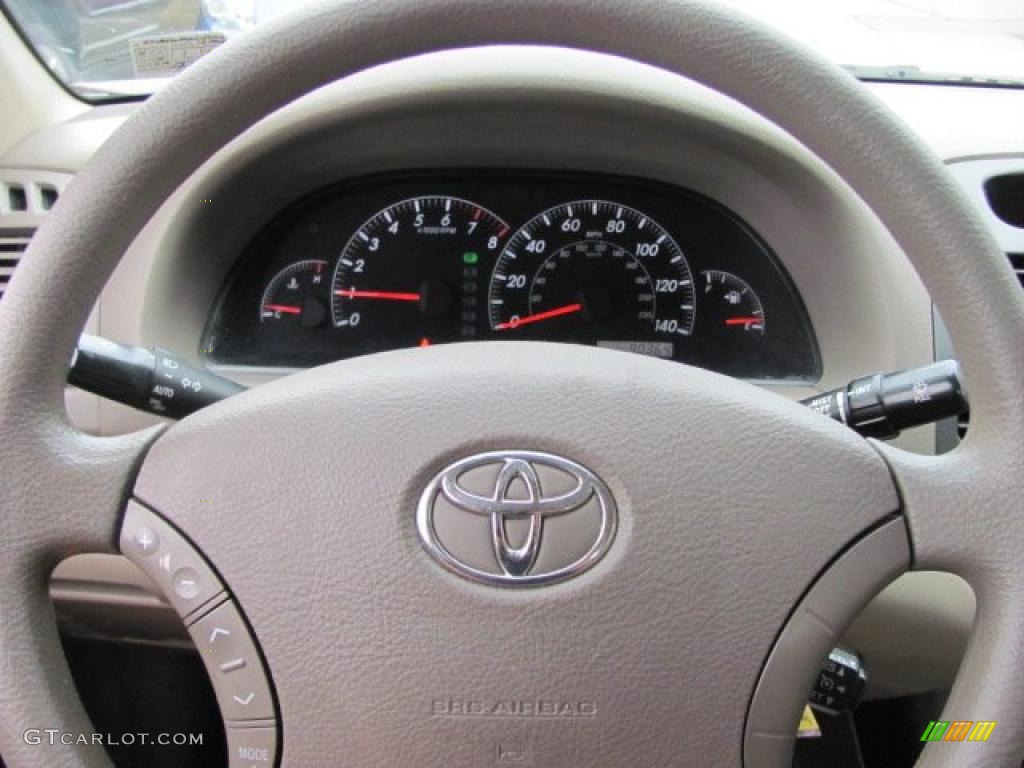 2006 Camry LE - Salsa Red Pearl / Taupe photo #16