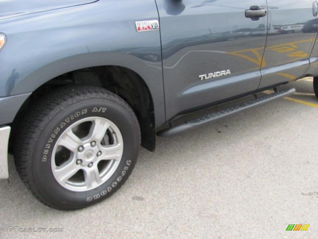 2007 Tundra SR5 Double Cab 4x4 - Slate Metallic / Graphite Gray photo #3