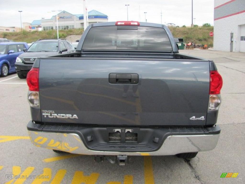 2007 Tundra SR5 Double Cab 4x4 - Slate Metallic / Graphite Gray photo #5