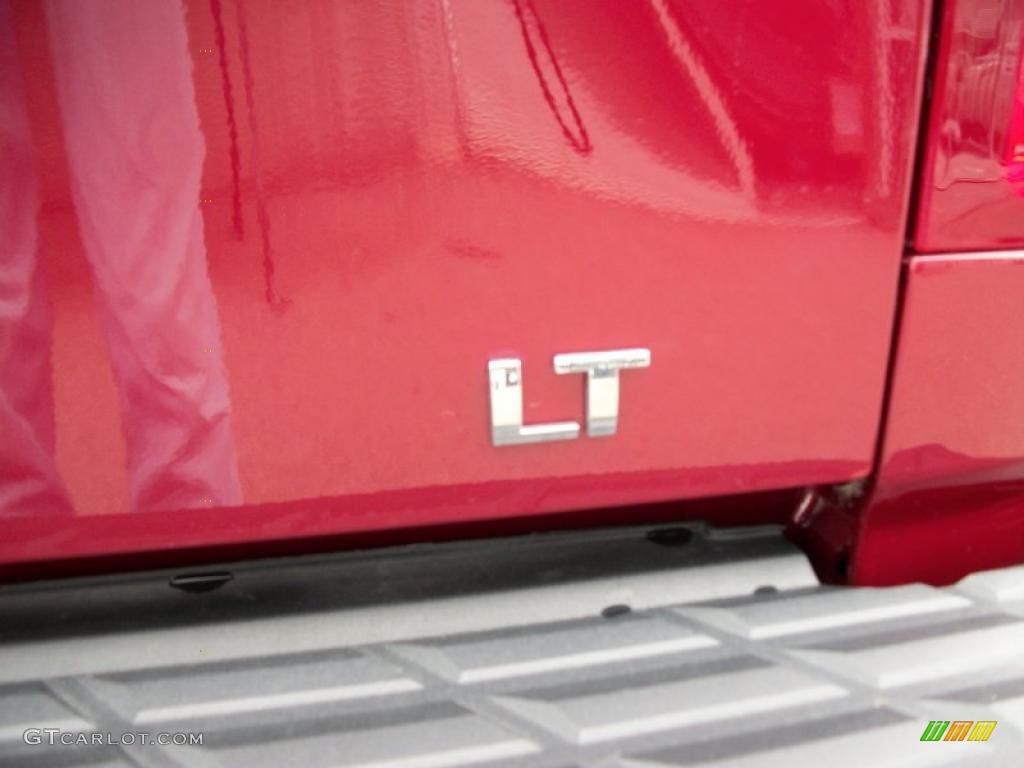 2007 Silverado 1500 LT Z71 Regular Cab 4x4 - Sport Red Metallic / Ebony Black photo #5