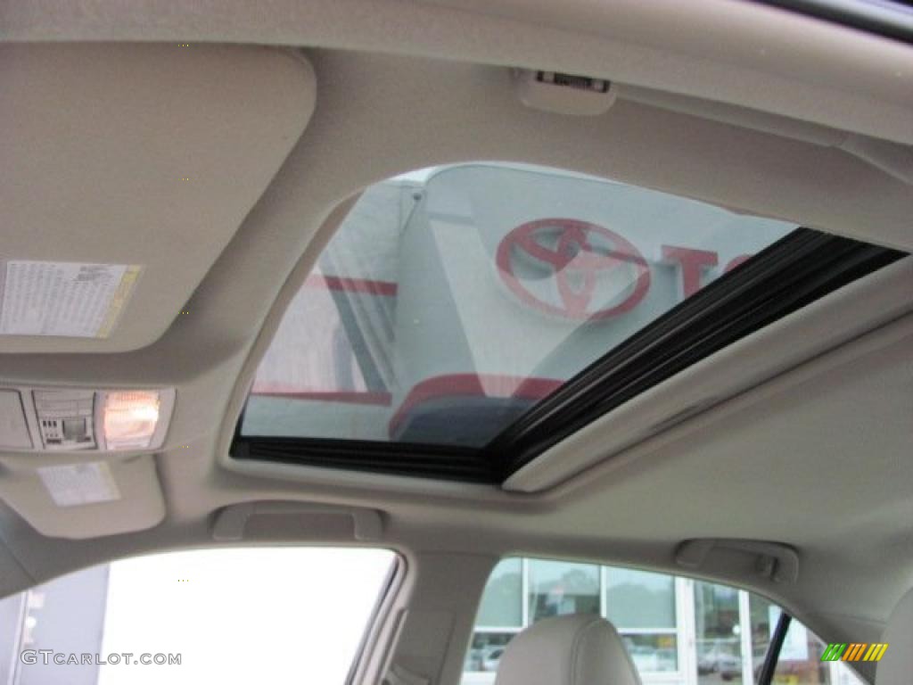 2008 Camry XLE V6 - Black / Bisque photo #13