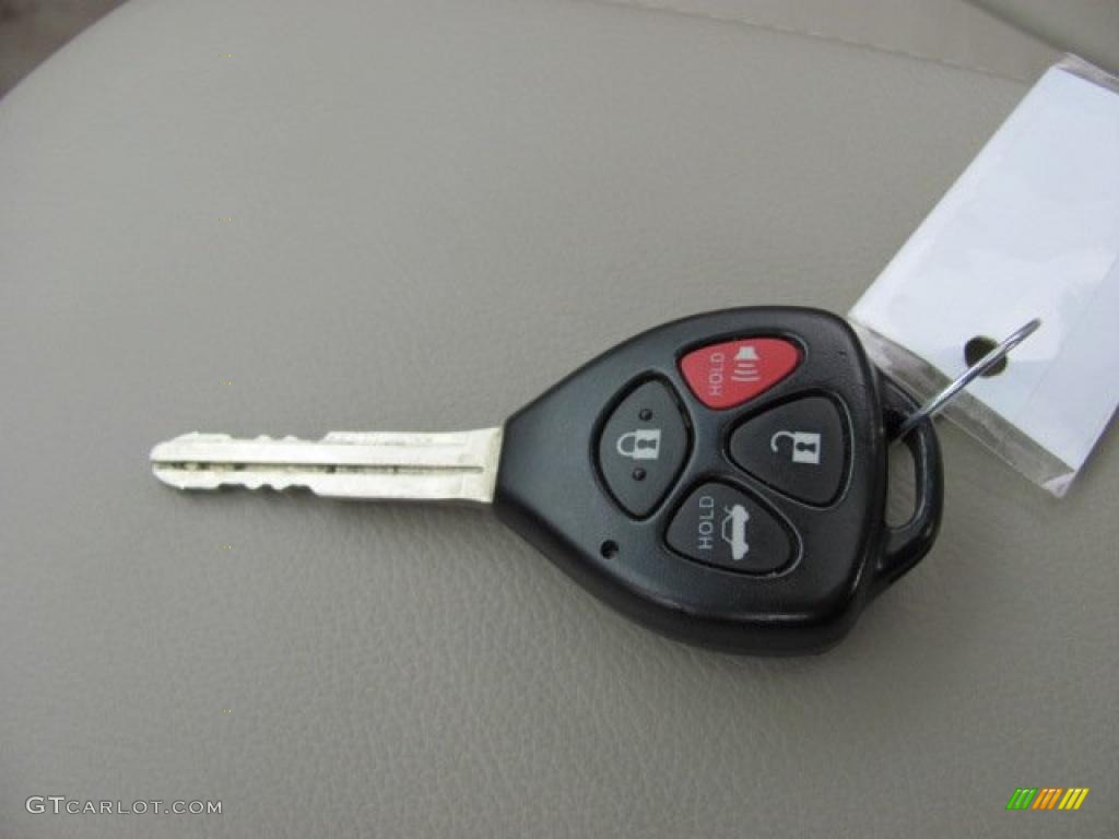 2008 Camry XLE V6 - Black / Bisque photo #18