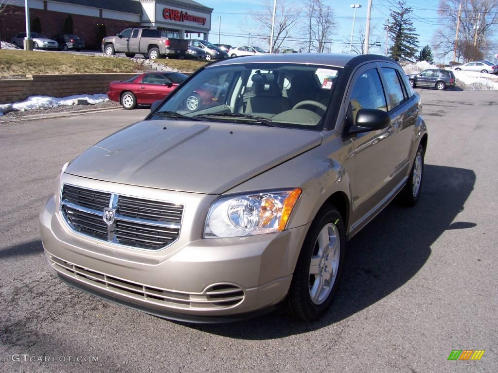 2009 Caliber SXT - Light Sandstone Metallic / Pastel Pebble Beige photo #1