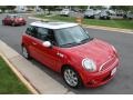 2008 Chili Red Mini Cooper Hardtop  photo #8