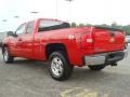 2007 Victory Red Chevrolet Silverado 1500 LT Extended Cab 4x4  photo #4
