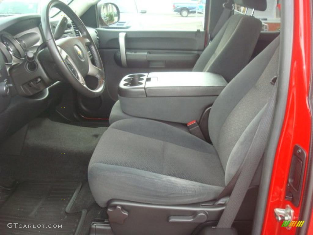 2007 Silverado 1500 LT Extended Cab 4x4 - Victory Red / Dark Charcoal photo #9