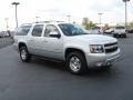 2010 Sheer Silver Metallic Chevrolet Suburban LT 4x4  photo #3