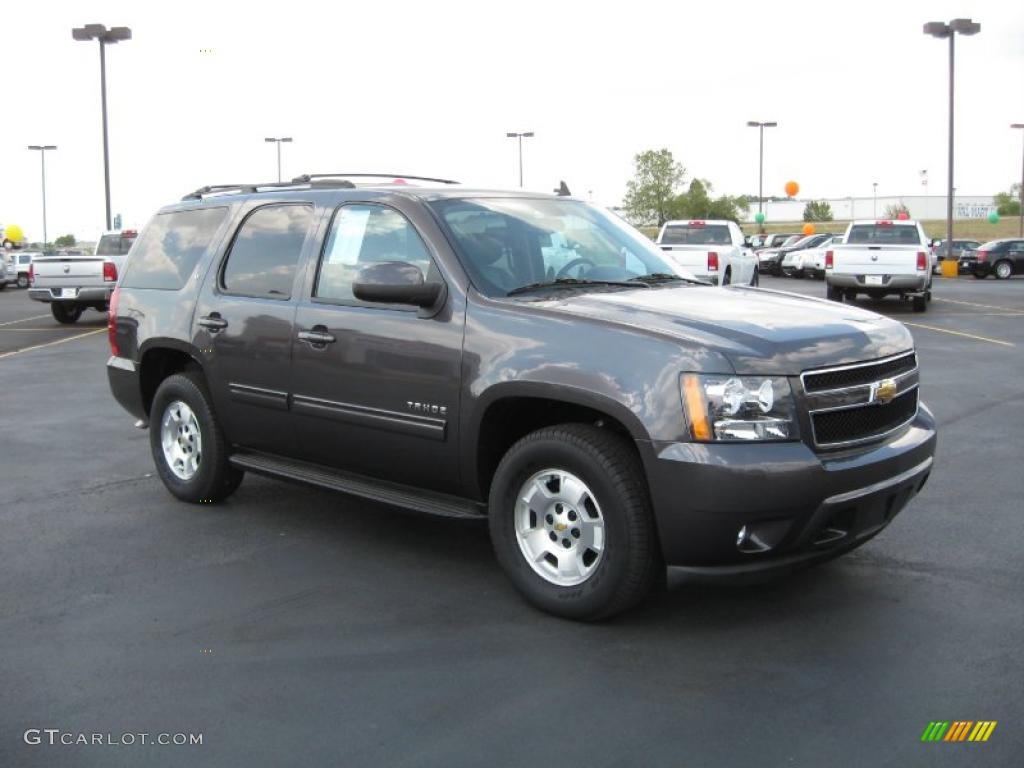 2010 Tahoe LT - Taupe Gray Metallic / Ebony photo #3