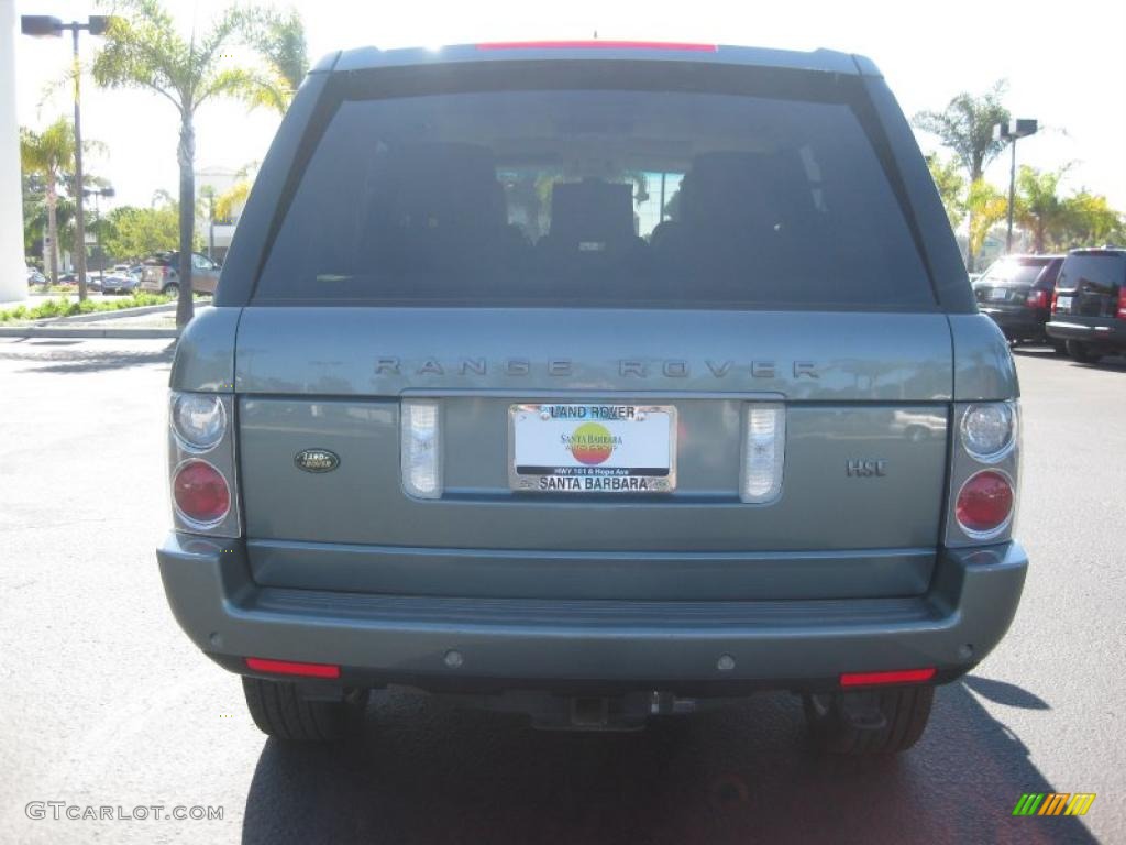 2007 Range Rover HSE - Giverny Green Mica / Sand/Jet photo #4