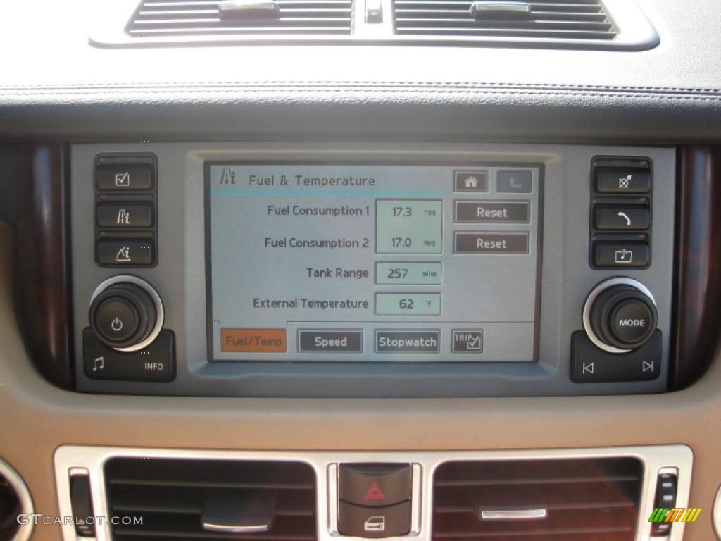 2007 Range Rover HSE - Giverny Green Mica / Sand/Jet photo #9
