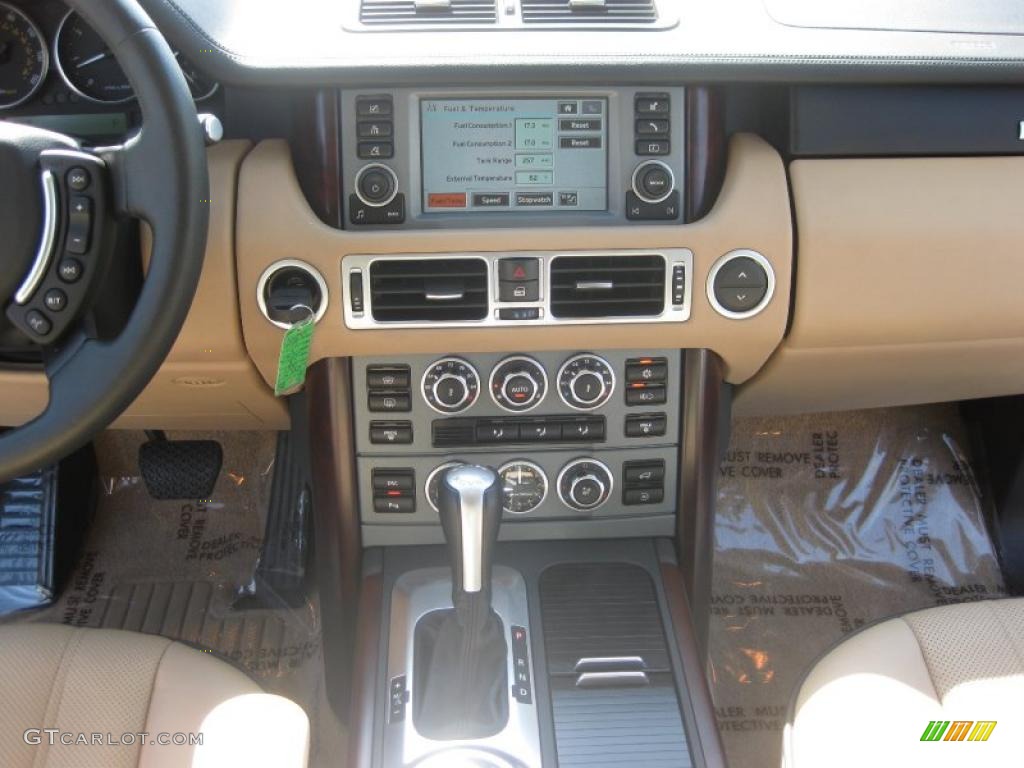 2007 Range Rover HSE - Giverny Green Mica / Sand/Jet photo #10