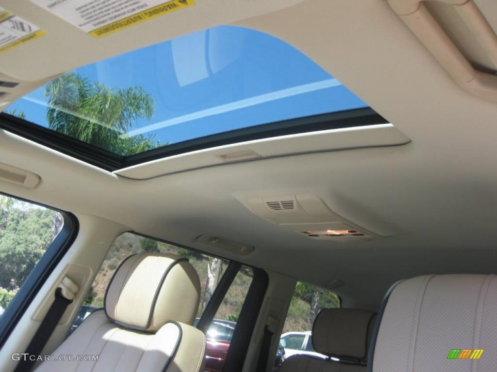 2007 Range Rover HSE - Giverny Green Mica / Sand/Jet photo #13