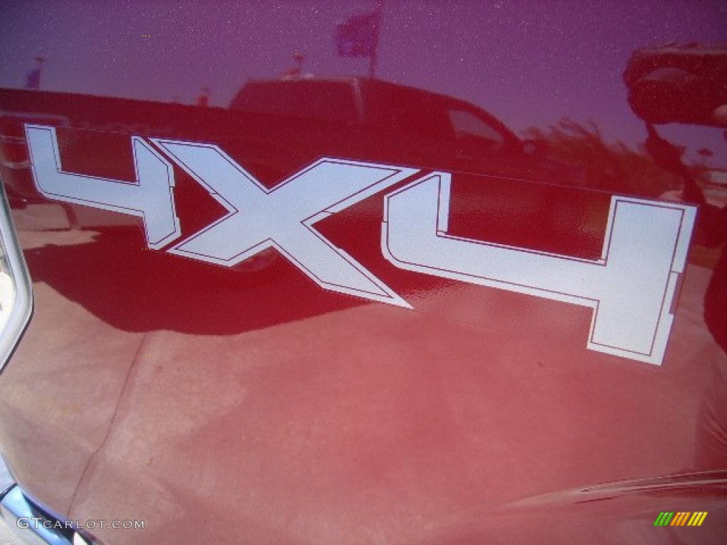 2010 F150 XLT SuperCrew 4x4 - Red Candy Metallic / Medium Stone photo #5