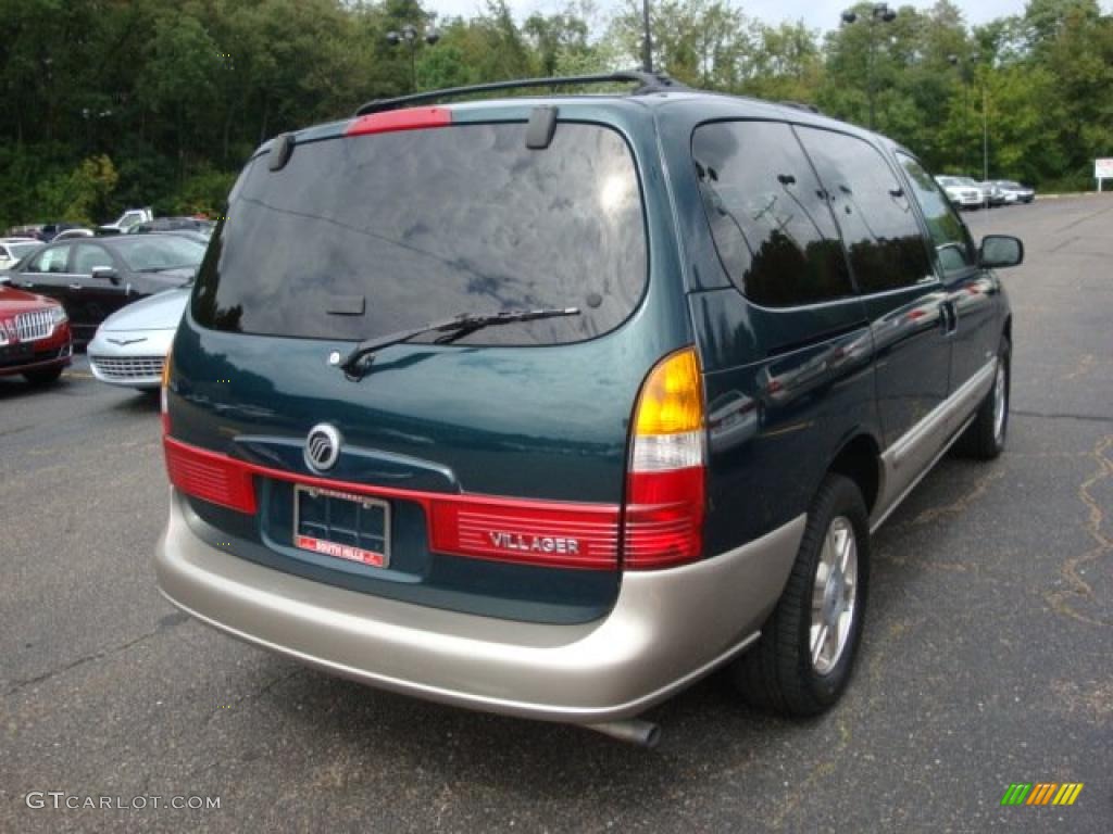 2002 Villager Estate - Deep Jewel Green Metallic / Golden Mink photo #4