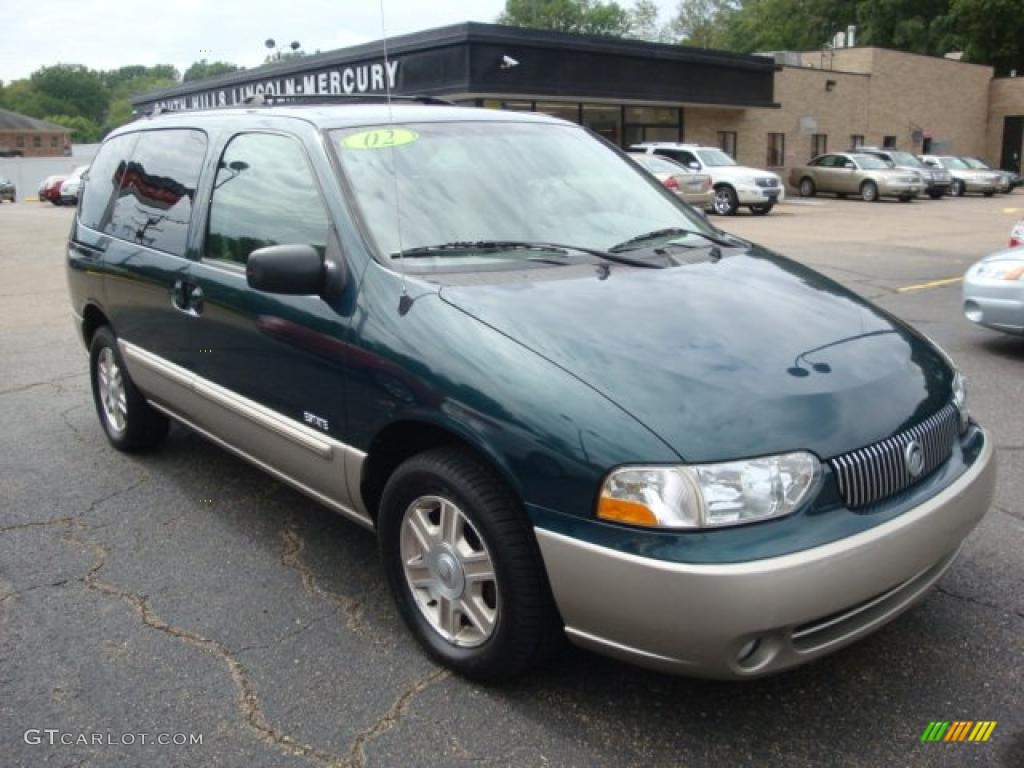 2002 Villager Estate - Deep Jewel Green Metallic / Golden Mink photo #5