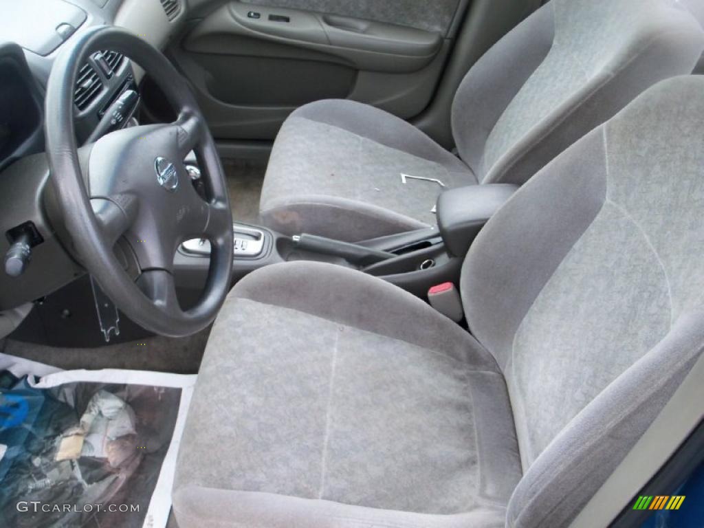 2003 Sentra GXE - Vibrant Blue Metallic / Stone Gray photo #2