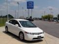 Taffeta White - Civic LX Sedan Photo No. 2