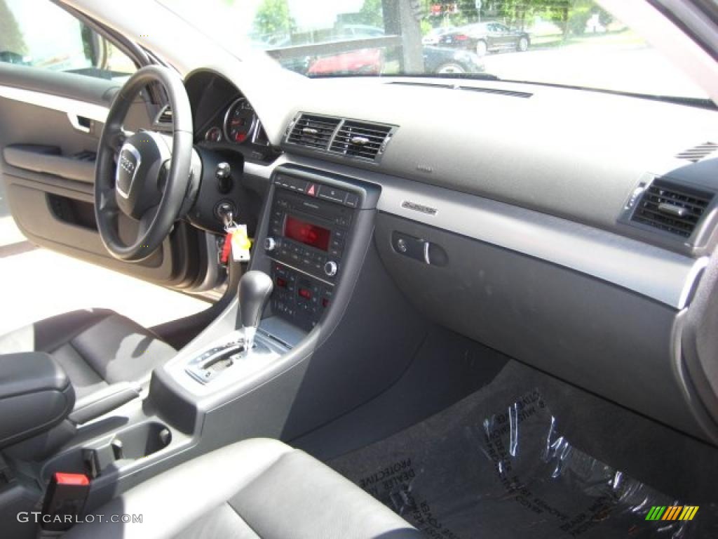2008 A4 2.0T Special Edition quattro Sedan - Quartz Grey Metallic / Black photo #16