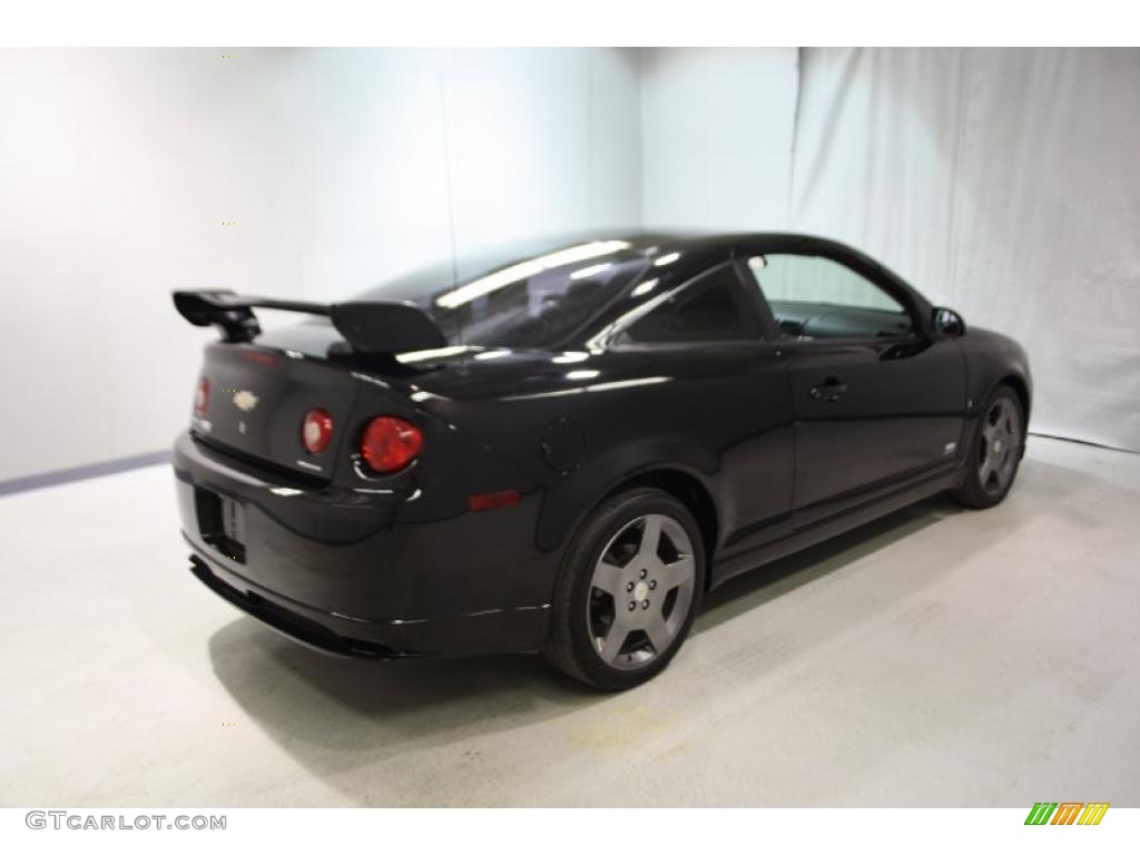 2006 Cobalt SS Supercharged Coupe - Black / Ebony/Red photo #6