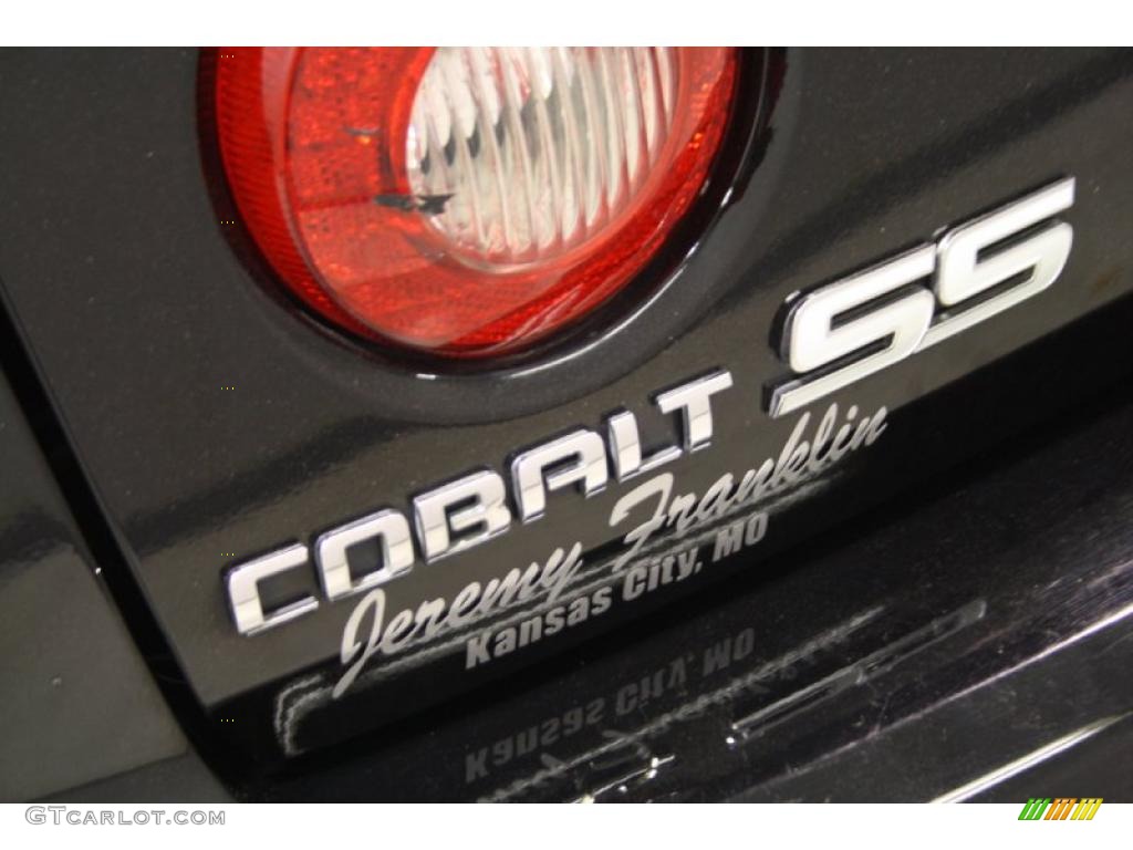2006 Cobalt SS Supercharged Coupe - Black / Ebony/Red photo #29
