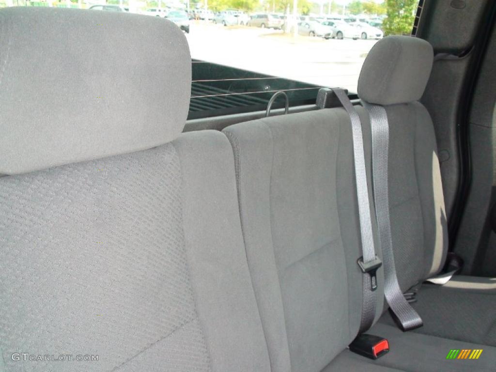 2008 Sierra 1500 SLE Extended Cab 4x4 - Onyx Black / Ebony photo #33