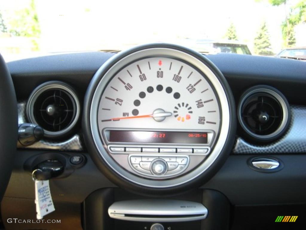 2010 Cooper S Hardtop - British Racing Green Metallic / Grey/Carbon Black photo #13