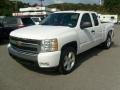 2008 Summit White Chevrolet Silverado 1500 Z71 Extended Cab 4x4  photo #3