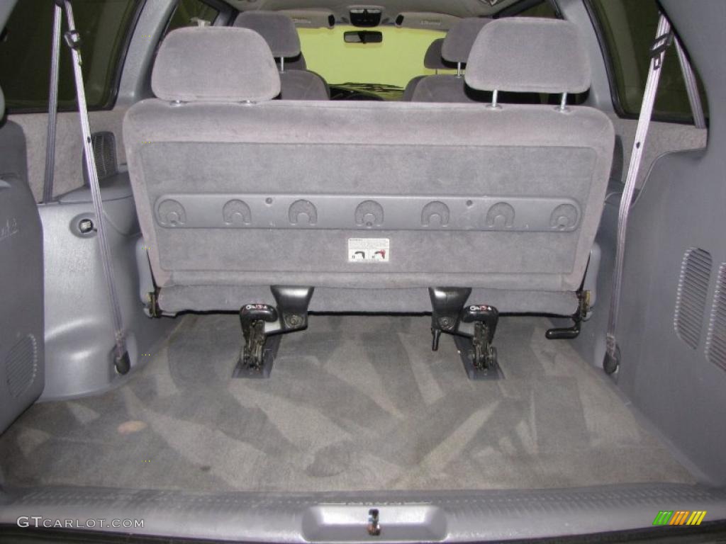 2000 Grand Caravan LE - Patriot Blue Pearlcoat / Mist Gray photo #14