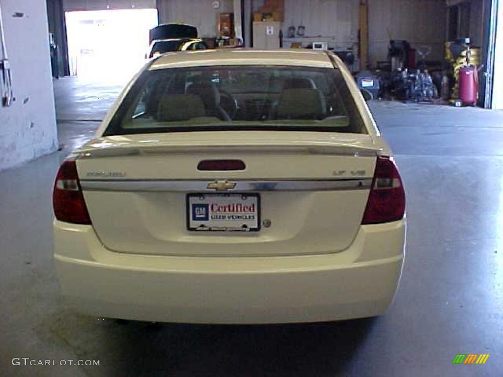 2007 Malibu LT Sedan - White / Titanium Gray photo #14
