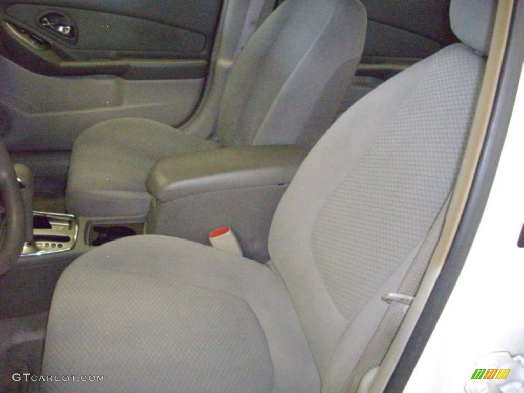 2007 Malibu LS Sedan - White / Titanium Gray photo #5