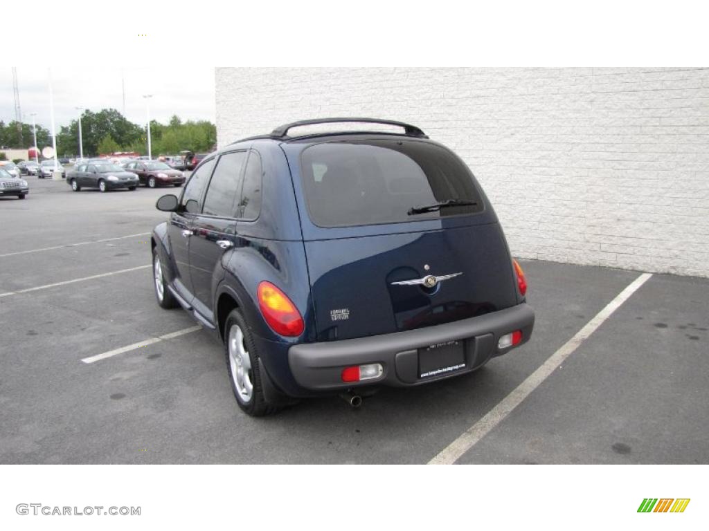 2002 PT Cruiser Touring - Patriot Blue Pearlcoat / Gray photo #8