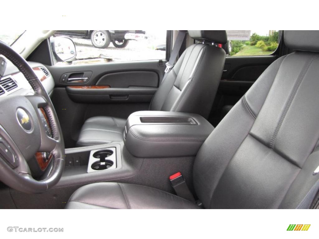 2008 Avalanche LT 4x4 - Dark Blue Metallic / Ebony photo #12