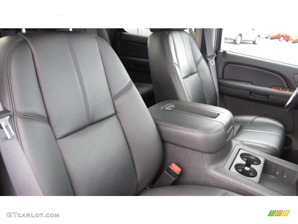 2008 Avalanche LT 4x4 - Dark Blue Metallic / Ebony photo #14