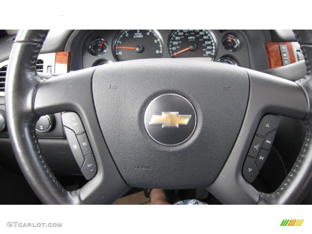 2008 Avalanche LT 4x4 - Dark Blue Metallic / Ebony photo #27