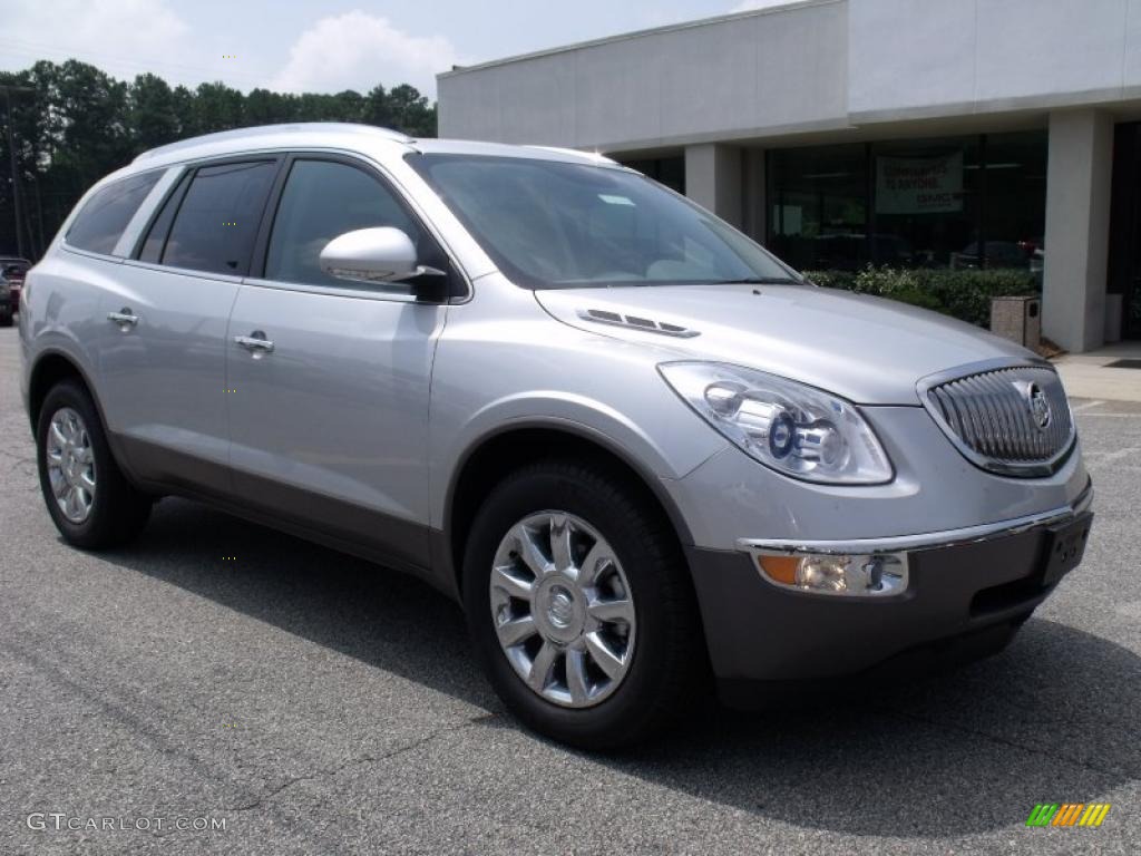 2011 Enclave CXL - Quicksilver Metallic / Titanium/Dark Titanium photo #2