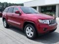 2011 Inferno Red Crystal Pearl Jeep Grand Cherokee Laredo X Package  photo #2