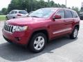 2011 Inferno Red Crystal Pearl Jeep Grand Cherokee Laredo X Package  photo #4