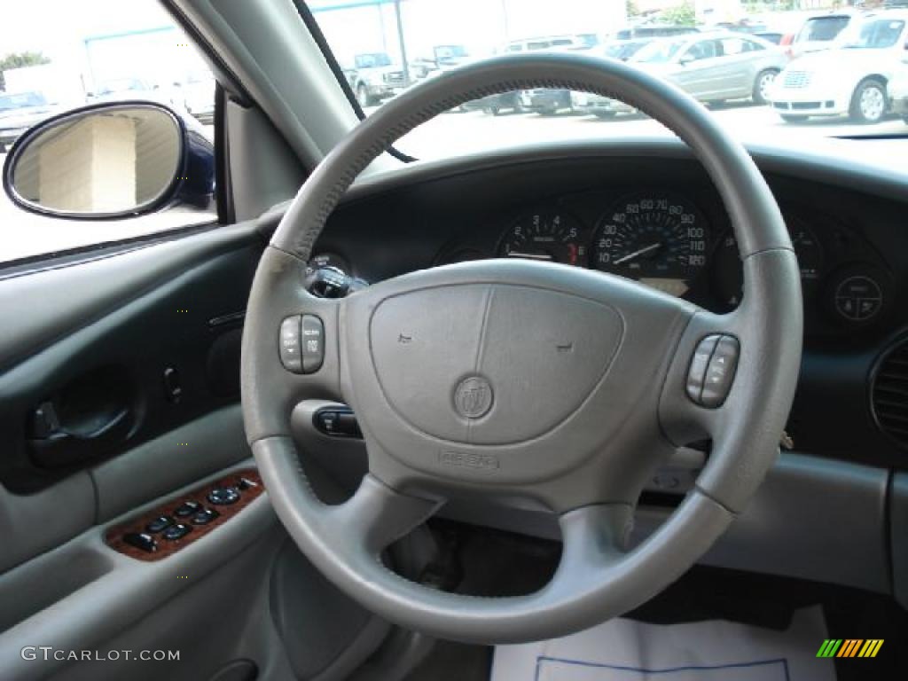 2002 Regal LS - Midnight Blue Pearl / Medium Gray photo #24