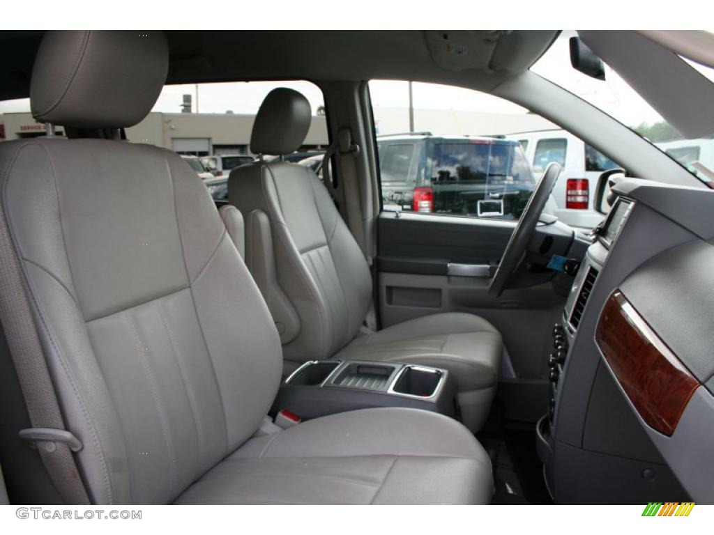 2008 Town & Country Touring Signature Series - Modern Blue Pearlcoat / Medium Slate Gray/Light Shale photo #21