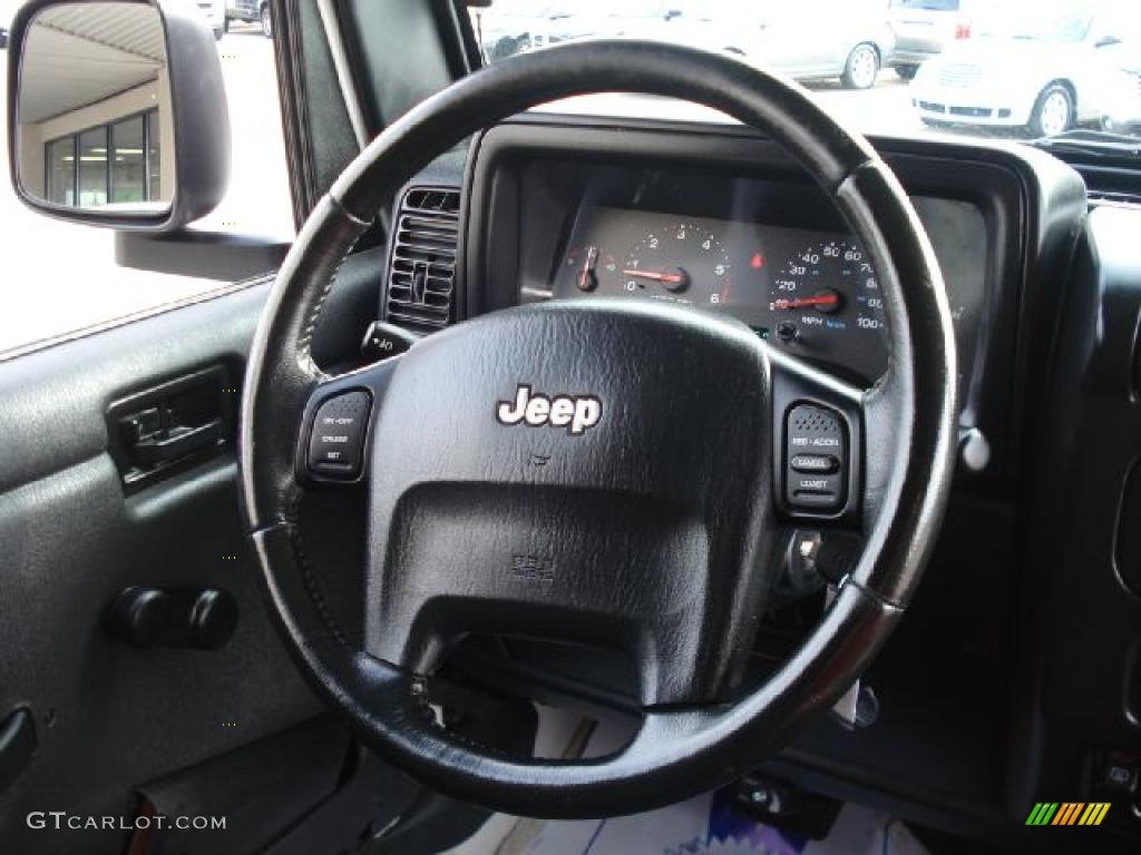 2004 Wrangler Rubicon 4x4 - Stone White / Dark Slate Gray photo #19