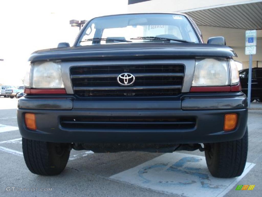 1998 Tacoma Regular Cab 4x4 - Sunfire Red Pearl Metallic / Oak photo #8