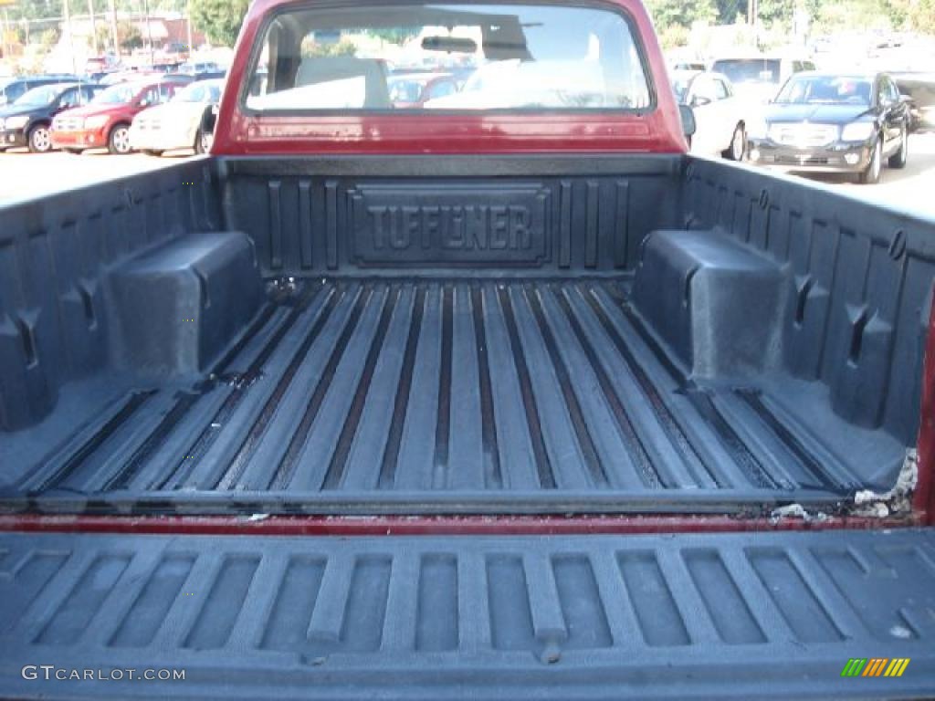 1998 Tacoma Regular Cab 4x4 - Sunfire Red Pearl Metallic / Oak photo #11