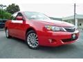 2009 Lightning Red Subaru Impreza 2.5i Premium Sedan  photo #26