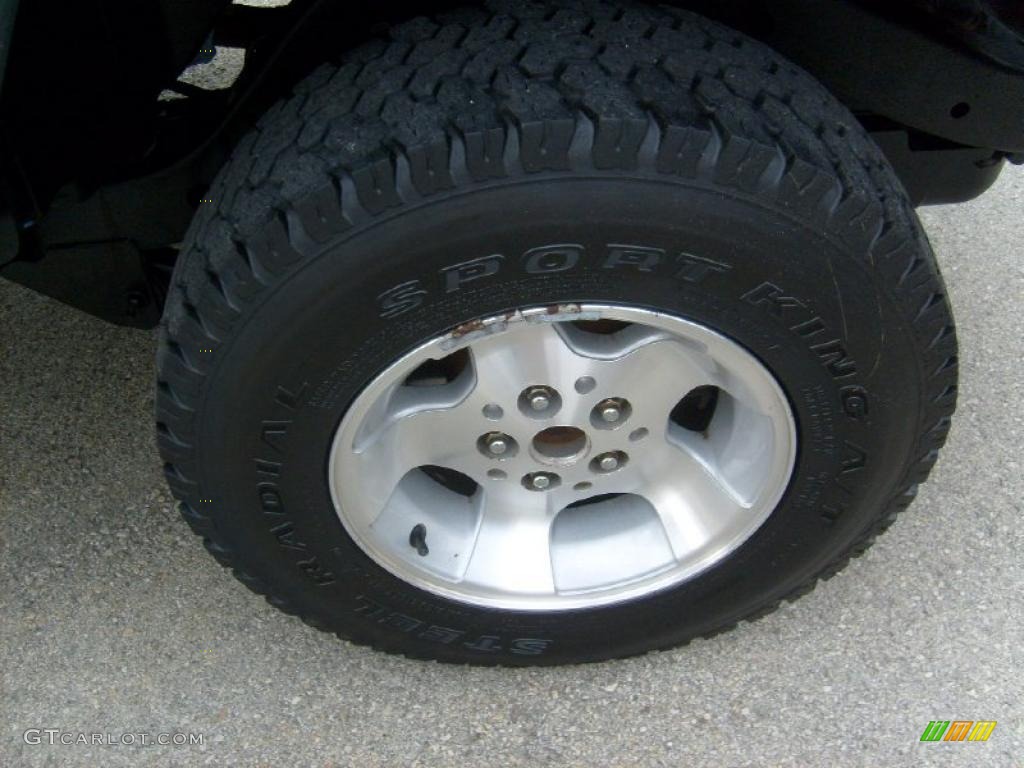 2003 Wrangler Sport 4x4 - Intense Blue Pearl / Dark Slate Gray photo #10
