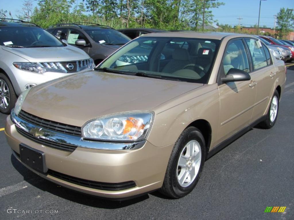 2005 Malibu LS V6 Sedan - Light Driftwood Metallic / Neutral Beige photo #1