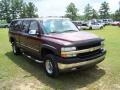 2002 Dark Carmine Red Metallic Chevrolet Silverado 2500 LS Extended Cab 4x4  photo #3